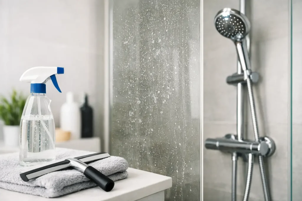 Kalkaanslag in douche voorkomen zonder gedoe