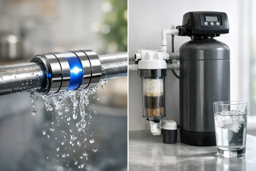 Magneet waterontharder of zoutvrij systeem kiezen?